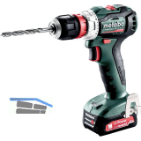 METABO Akku-Bohrschrauber BS 12 BLQ 12 Volt / 2,0 Ah (IEC) Li-Ion