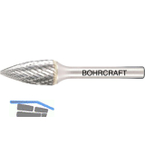 BOHRCRAFT HM-Fr�sstift Form G Spitzbogen Kopf � 6 mm L�nge 16 mm Zahnung Z3-X