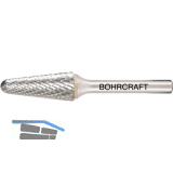 BOHRCRAFT HM-Fr�sstift Form L Rundkegel Kopf � 10 mm L�nge 25 mm Zahnung Z3-X