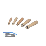 BLU-DAN Feilenheft Holz lackiert L�nge 100 mm