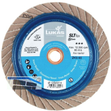 LUKAS Schleiflamellenteller SLTflex Ceramic-Korn � 125 mm Korn 40