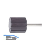 LUKAS Rotor-Schleifbandk�rper STZY zylindrisch 10 x 20 mm Schaft 6 mm