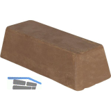 TYROLIT Polierpaste PP90 braun f. Spezielle Politur f. NE-Metalle 60x45x160 mm