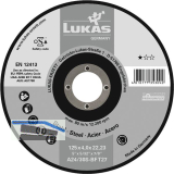 LUKAS Schruppscheibe Premiumflex* 125 x 6 mm Form 27