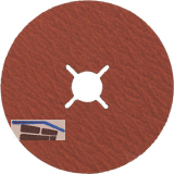 TYROLIT Fiberscheibe Cerabond X � 115 x 22 mm Korn 60 f�r Metallschliff