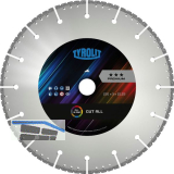 TYROLIT Diamant-Trennscheibe DC-ALL *** 230 x 3,0 x 22,23 mm Universal