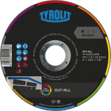TYROLIT Trennscheibe gerade Basic* Cut-All 125 x 1,6 mm Form 41