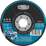 TYROLIT Trennscheibe gekr�pft Premium*** 125 x 2.5 mm 2in1 Form 42