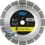 TYROLIT Diamant-Trennscheibe DCU*** TGD 230 x 2,4/14 mm f�r Baumaterialien