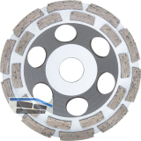 DIEWE Diamant Trockenschleifteller Silver Line doppelt 125 x 21 x 22.23 mm