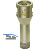 DIEWE Diamant Fliesen Trockenbohrer Premium 7 M14 � 14 mm