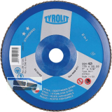 TYROLIT Schleiflamellenteller Standard** gerade � 115 mm Korn 40 Form 28N