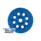 TYROLIT Diamant-Trockenschleifteller Standard DGU** 180 x 32 x 22.2 mm