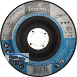 LUKAS Kompaktschleifteller U-Edge Pro Zirkonkorund � 125 mm Korn 60