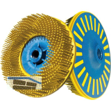 TYROLIT Radialschleifb�rste Sunburst 115 x 39 x M14 K80