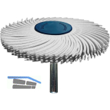 TYROLIT Radialschleifb�rste Sunburst 76 x 6,4 - 6 x 40 K120