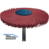 TYROLIT Radialschleifb�rste Sunburst 76 x 6,4 - 6 x 40 K220