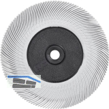 3M Radiale B�rste BB-ZB Typ C � 150 mm Aufnahme 12 mm Farbe wei� Korn 120