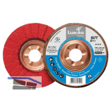 LUKAS Schleiflamellenteller SLTT Ceramic � 125 mm Korn 40