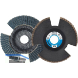 LUKAS Schleiflamellenteller SLTR Control Zirkonkorund � 125 mm Korn 60