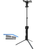 ANSMANN LED-Baustrahler WL11500R mit Stativ 72 Watt IPX4