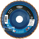 TYROLIT Schleiflamellenteller TwinFlap Premium***gerade � 125mm K60 28N