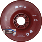 3M Hochleistungsst�tzteller gerippt f�r Fiberscheibe � 125 mm Aufnahme M14