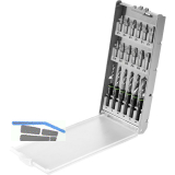 FESTOOL Holzspiralbohrer Kassette BKS SYS3 D3-8 K CE/W CENTROTEC 18-teilig