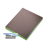 SIA Schleifschwamm Flex 7983 Farbe gr�n/super fine 120 x 98 x 13 mm