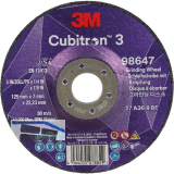 3M Schruppscheibe Cubitron3 125 x 7 x 22,23 mm Inox/Stahl