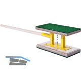 IQ-TOOLS Furnierpressen Putzboy PWE0034 295 x150 x130-160 mm+700 mm Stiel