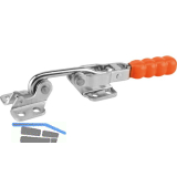 KIPP Verschlussspanner Type K0079 horizontal mit Gegenhalter F2=7000 N