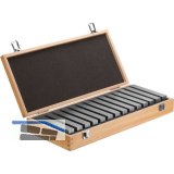 AMF Parallelunterlagensatz Superpr�zision in Holzkassette Inhalt 14 Paare