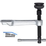 BESSEY Knebelgriff mit Spezialdruckplatte zu Hochleistungszwinge SLV