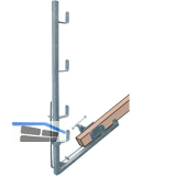 GRAF Dachfanggel�nder Gel�nderh�he 160 cm Sparrenbreite 5-25 cm