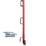 Gel�nderholm zu Ger�stbock Stahl lackiert