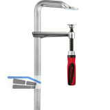 BESSEY Ganzstahl-Schraubzwinge GZ-2K Spannweite 200 mm Ausladung 100 mm