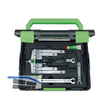 KUKKO Abziehersatz K-2030-10-S "8 in 1" mit schlanken Abzughaken in L-BOXX