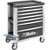 BETA Werkzeugwagen C39G Aluminium grau 800 x 500 x 971 mm 7 Schubladen