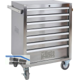 BETA Werkzeugkasten C04 TSS-7 600 x 420 x 810 mm INOX Edelstahl 7 Schubladen