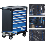 BGS Werkzeugwagen 994 x 699 x 458 mm 263-teilig 7 Schubladen