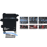 WGB Werkzeugwagen 142 470 x 670 x 970 mm 103-teilig 7 Schubladen