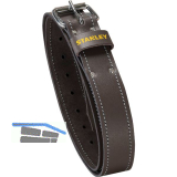 STANLEY Lederg�rtel aus B�ffelleder braun 126 cm