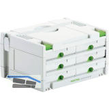 FESTOOL Schubladen Systainer SYS 3 SORT/6 Schubladen 395 x 295 x 210 mm