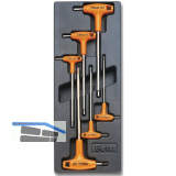 BETA Werkzeugsortiment Schraubendrehereinsatz T52 sechskant 6-teilig