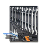 BETA Werkzeugsortiment Werkzeugeinsatz T31 19-teilig