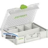FESTOOL Systainer� Organizer SYS 3 M 89 mit 6 Einsatzboxen 396 x 296 x 89 mm