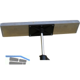 Alulatte rutschfest zu Teleskopst�tze 400 x 80 mm