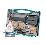 D�belkoffer komplett f�r 6, 8 und 10 mm Holzd�bel