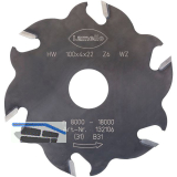 LAMELLO Nutfr�ser HW 100 x 4 x 22 mm Z6